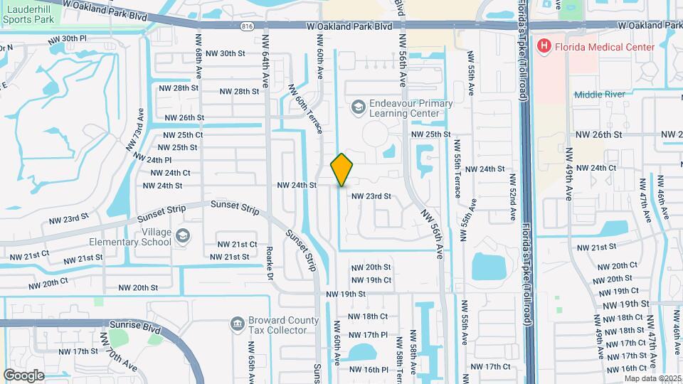 2331 NW 59th Way Map and Location Details