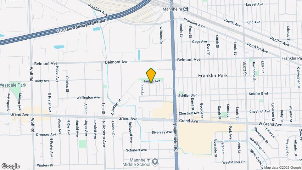 3029 Prairie St Map and Location Details