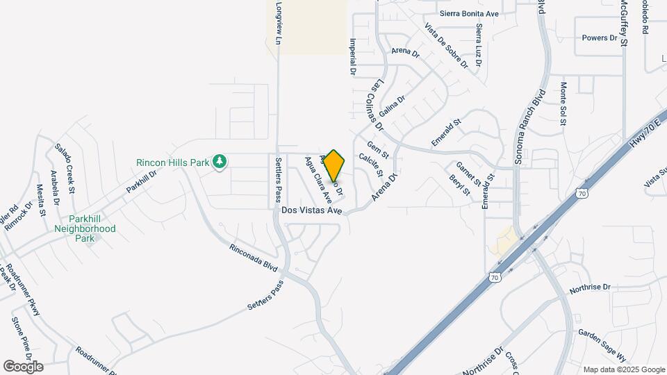 3933 Agua Duro Dr Map and Location Details