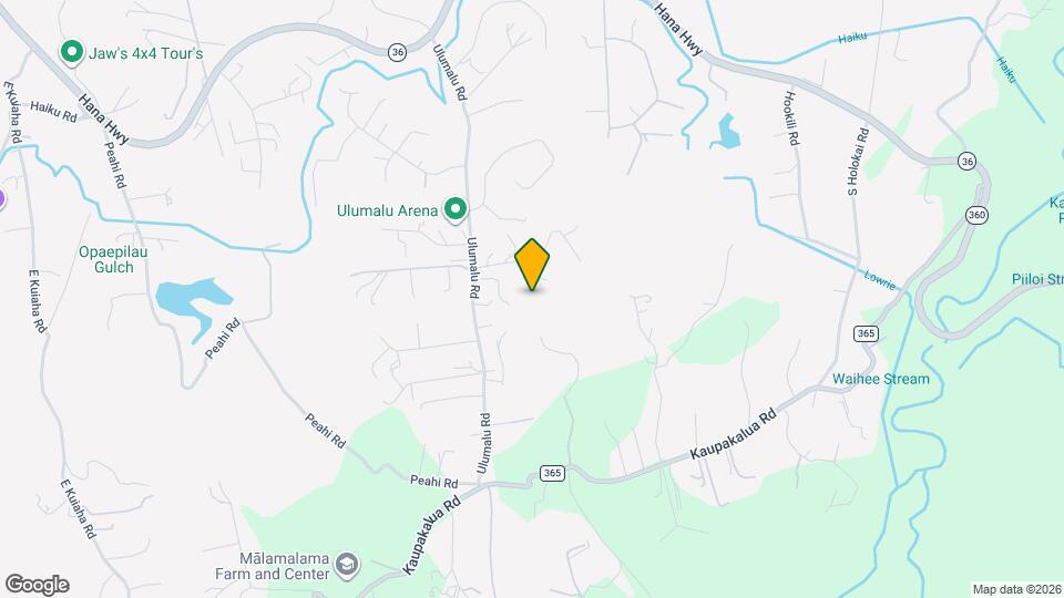 372 Puu Way Map and Location Details
