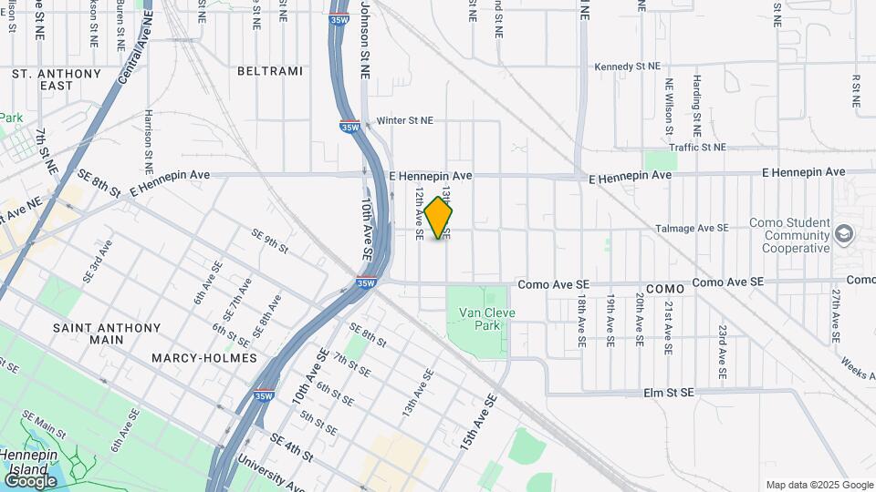 1043 13th Avenue Southeast Map and Location Details