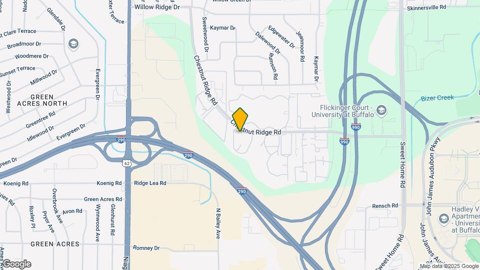 4453 Chestnut Ridge Rd Map and Location Details