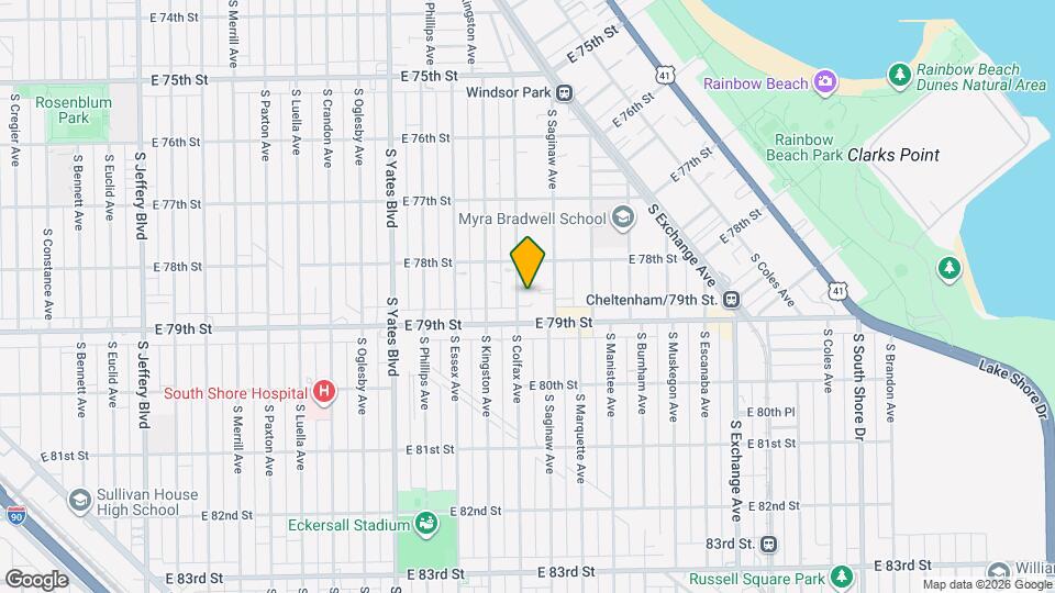 7831 S Colfax Ave, Unit 7833 s Colfax ave Map and Location Details