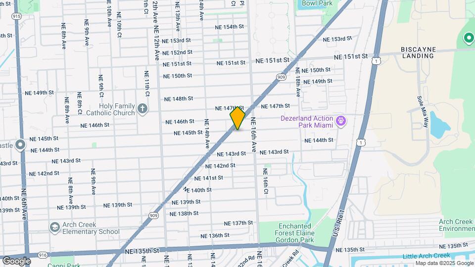 1528 NE 145th St Map and Location Details