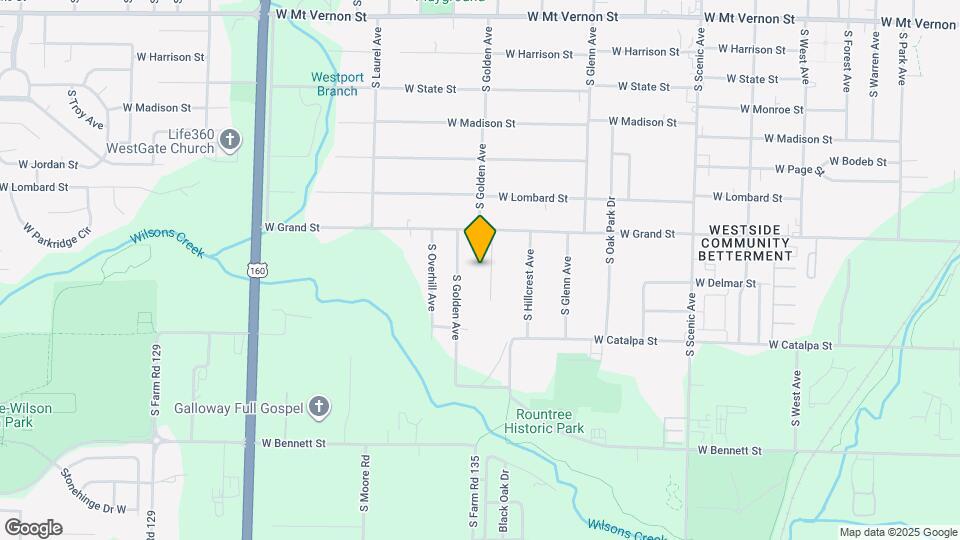 1049 S Colgate Ave Map and Location Details