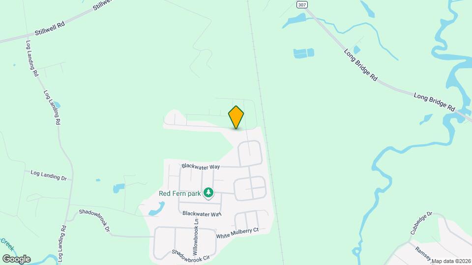 205 Western Red Cedar Dr Map and Location Details
