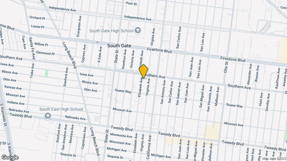 9226 Elizabeth Ave, Unit 4 Mapa y Detalles de la Ubicación