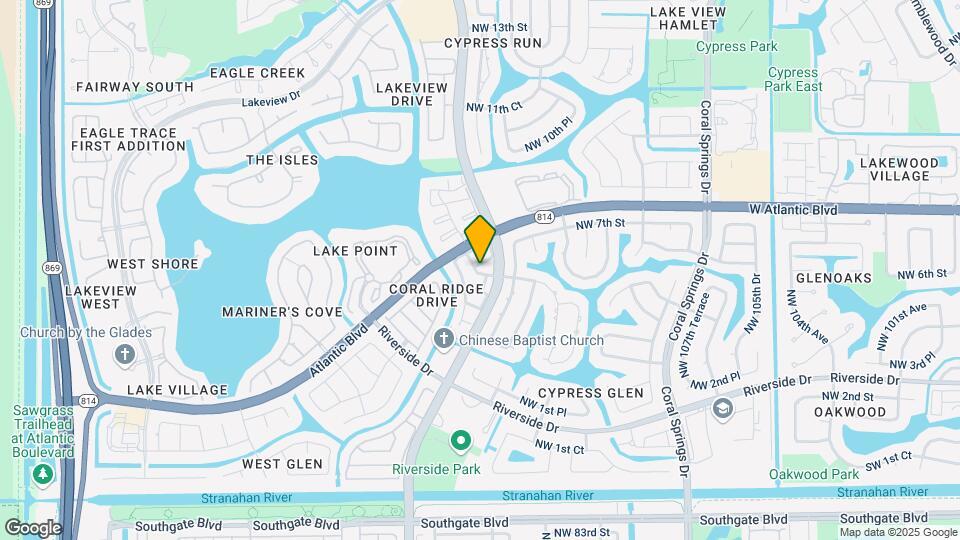 11568 NW 6th Ct Map and Location Details