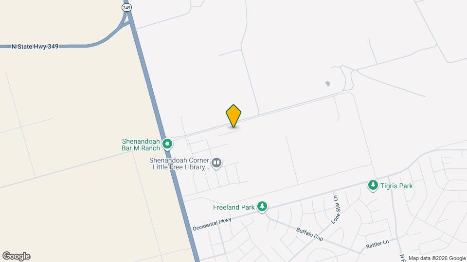 1405 Bajada St Map and Location Details