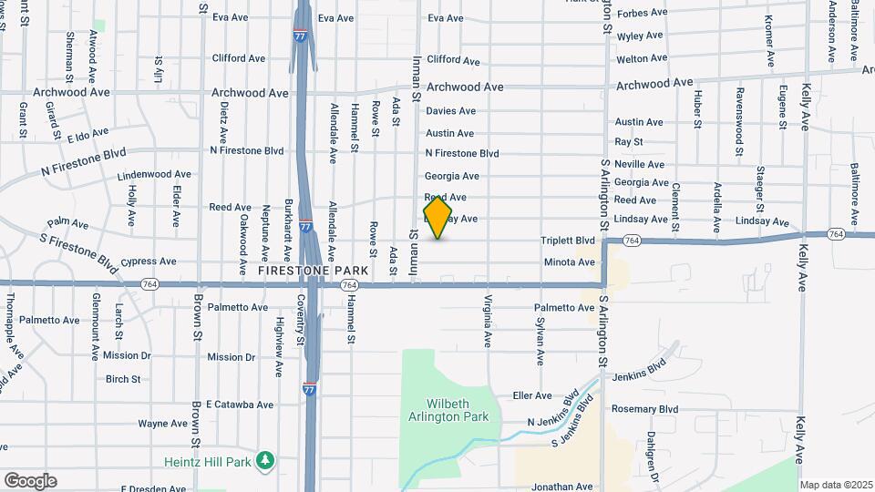772 Triplett Blvd Mapa y Detalles de la Ubicación