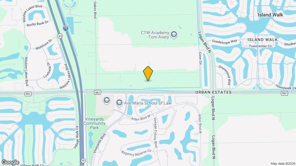 5940 English Oaks Ln Map and Location Details