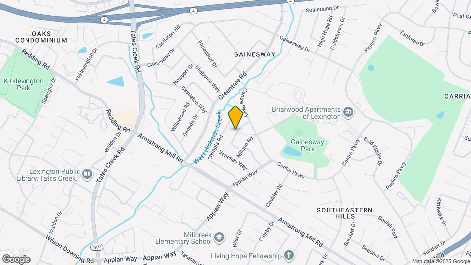 1116 Centurian Rd Map and Location Details