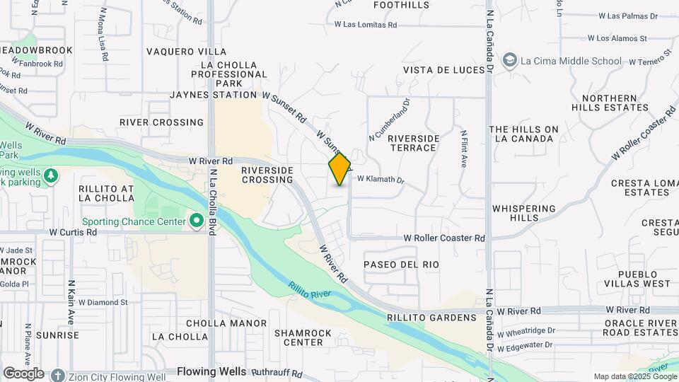 1824 W Waterleaf Dr Map and Location Details