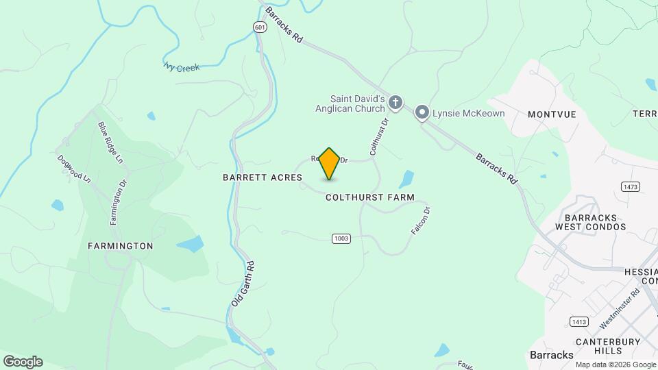 107 Tally-Ho Dr Map and Location Details