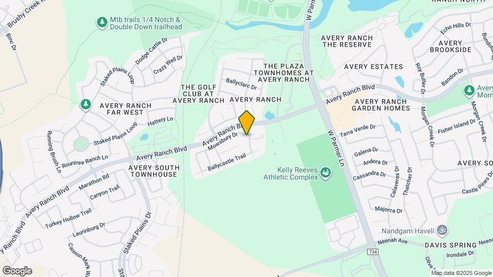 10528 S Canoa Hills Trail Map and Location Details