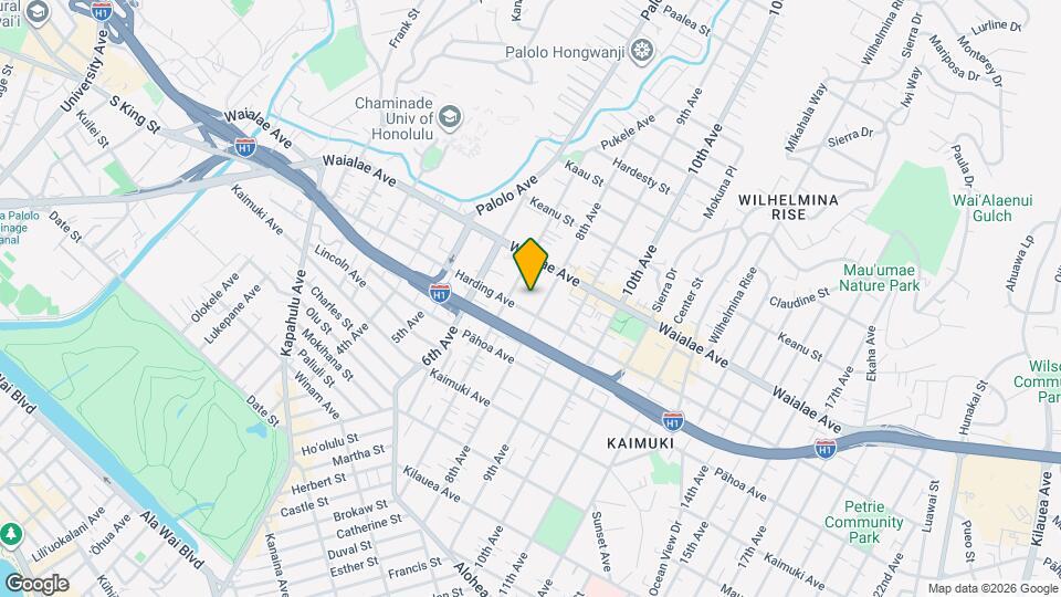 3358 Harding Ave Map and Location Details