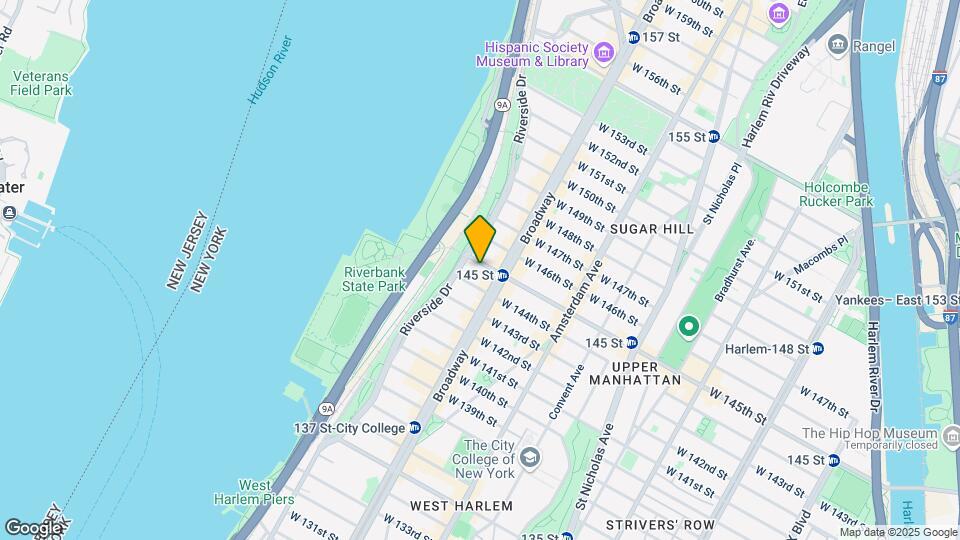 610 W 145th St Map and Location Details