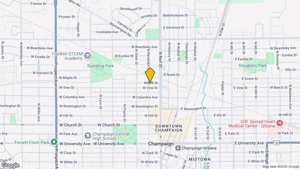 704 N Randolph St Mapa y Detalles de la Ubicación