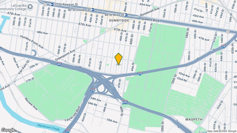 5031 46th St, Unit 2 Bedrooms Apartment Map and Location Details