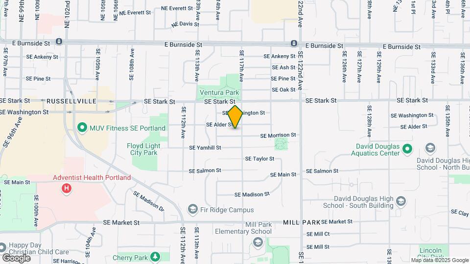 11633 SE Morrison St Mapa y Detalles de la Ubicación