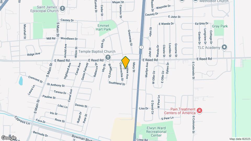 1453 Fairview Ave Map and Location Details