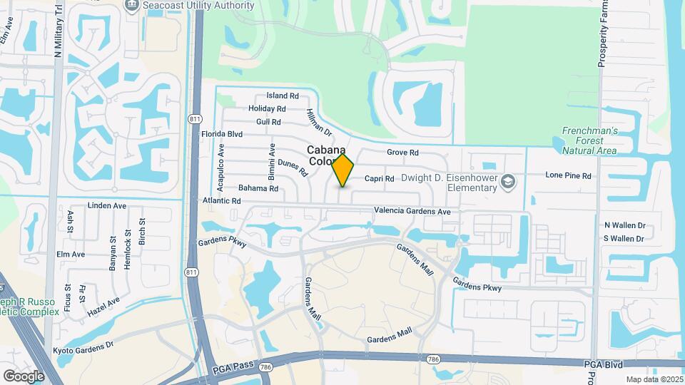 3428 Capri Rd Mapa y Detalles de la Ubicación