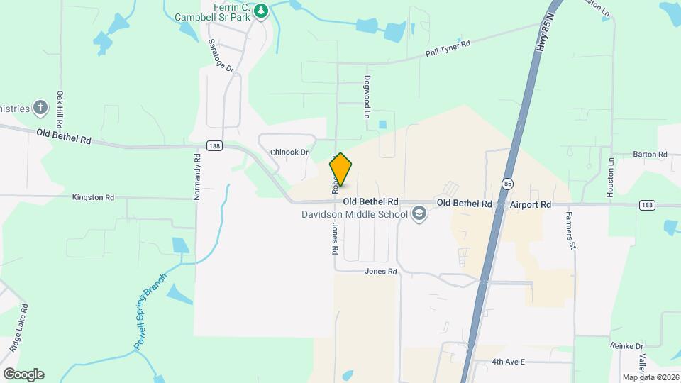 5811 Roberts Rd Map and Location Details