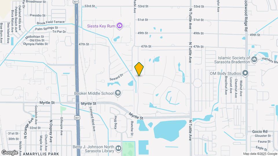 1262 Grantham Dr Map and Location Details