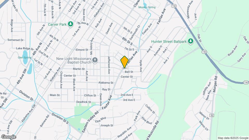 611 Bell St Map and Location Details