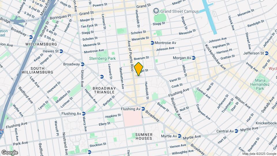 92 Moore St, Unit 3R Map and Location Details
