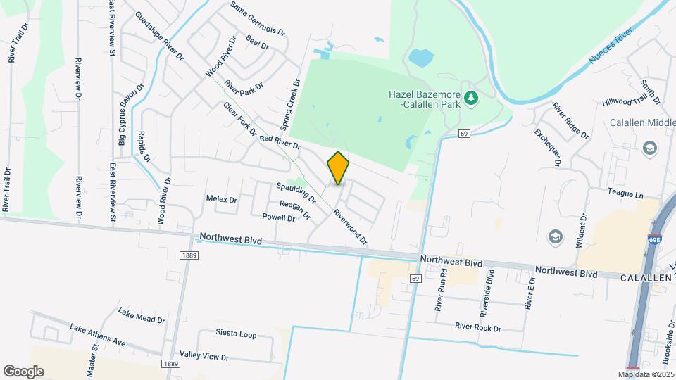 4133 River Hill Dr Map and Location Details