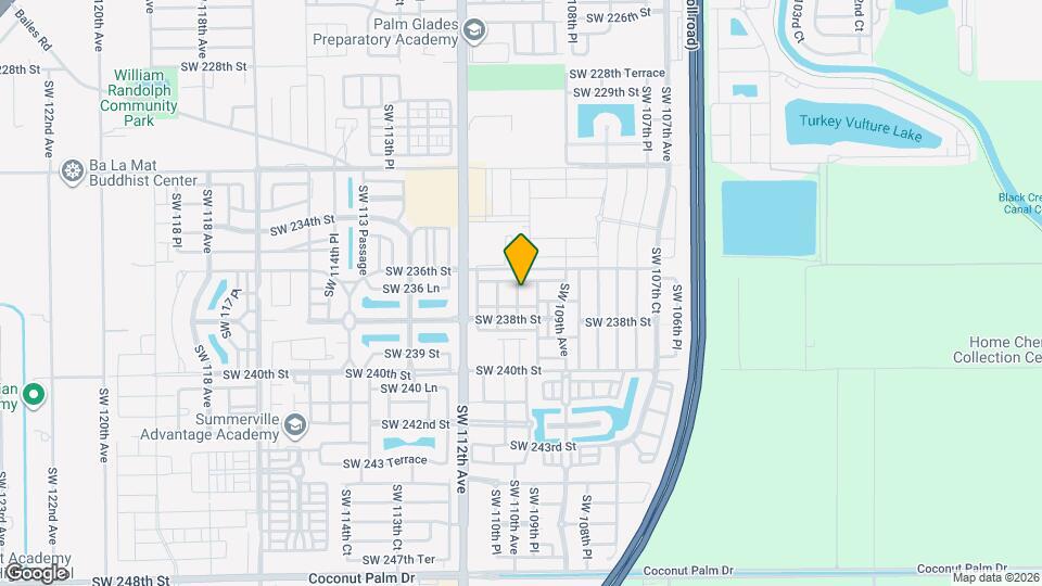 23701 SW 110th Ave Mapa y Detalles de la Ubicación