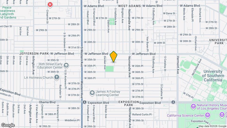 1499 W 35th Pl, Unit 1499 W 35th Pl #4 Mapa y Detalles de la Ubicación