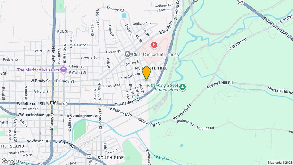 209 3rd St, Unit 1 Map and Location Details