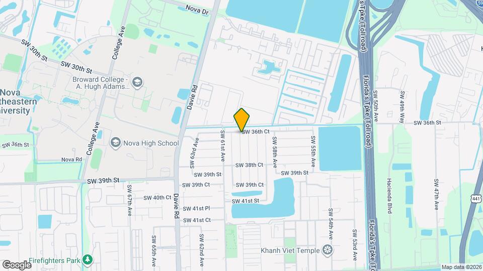 3670 SW 60th Ave Mapa y Detalles de la Ubicación