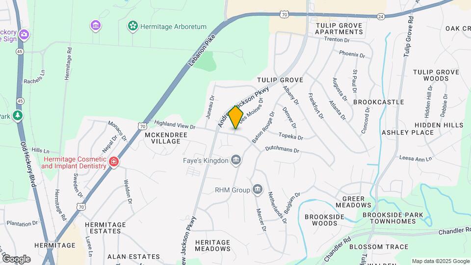 673 Des Moines Dr Map and Location Details