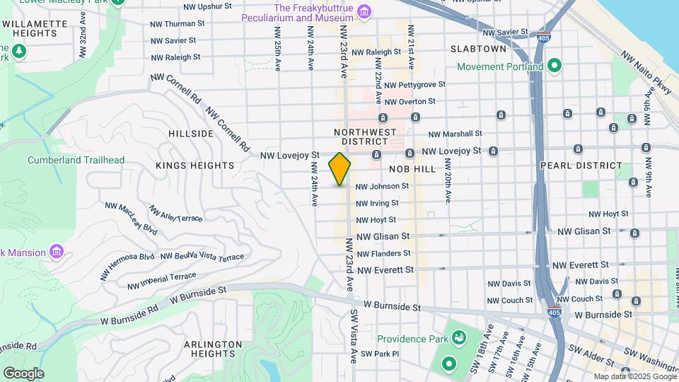 2324 NW Johnson St Map and Location Details
