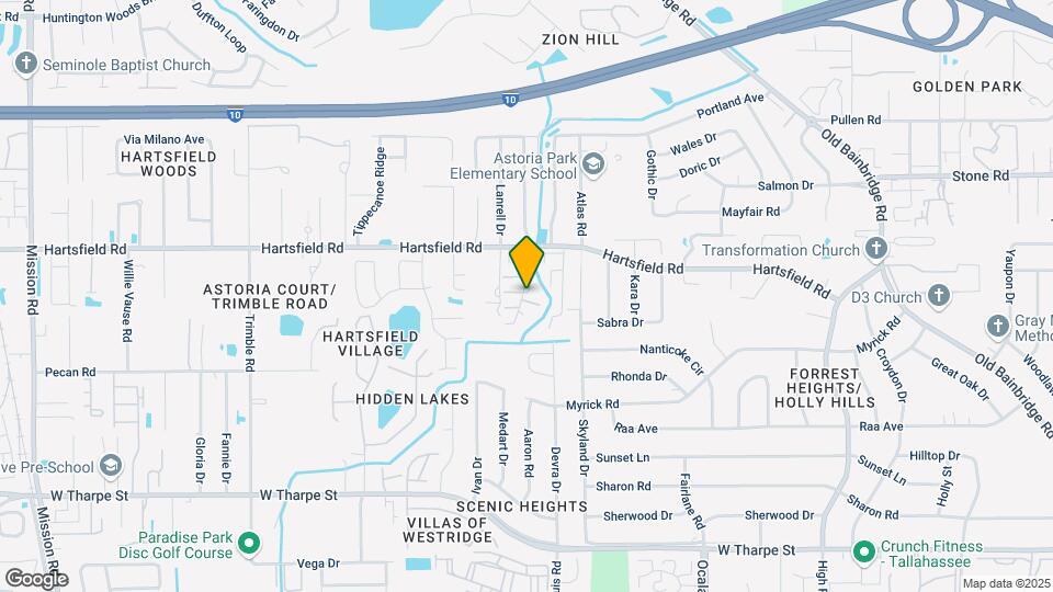 2321 Hartsfield Way Map and Location Details