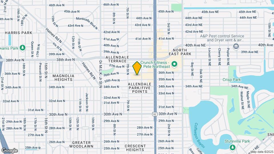 516 36th Ave N Map and Location Details