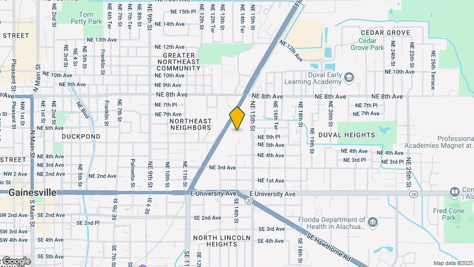 643 NE Waldo Rd Map and Location Details