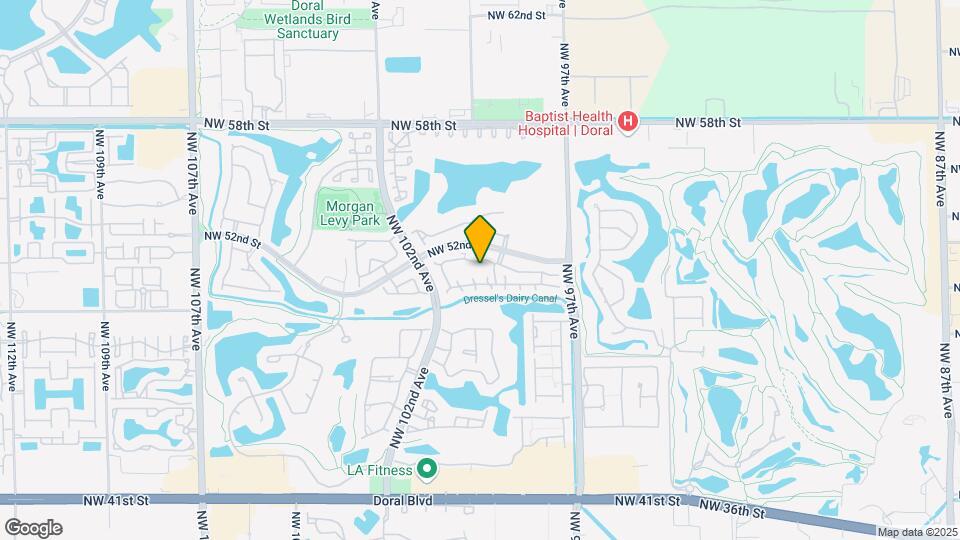 9960 NW 51st Ln Map and Location Details