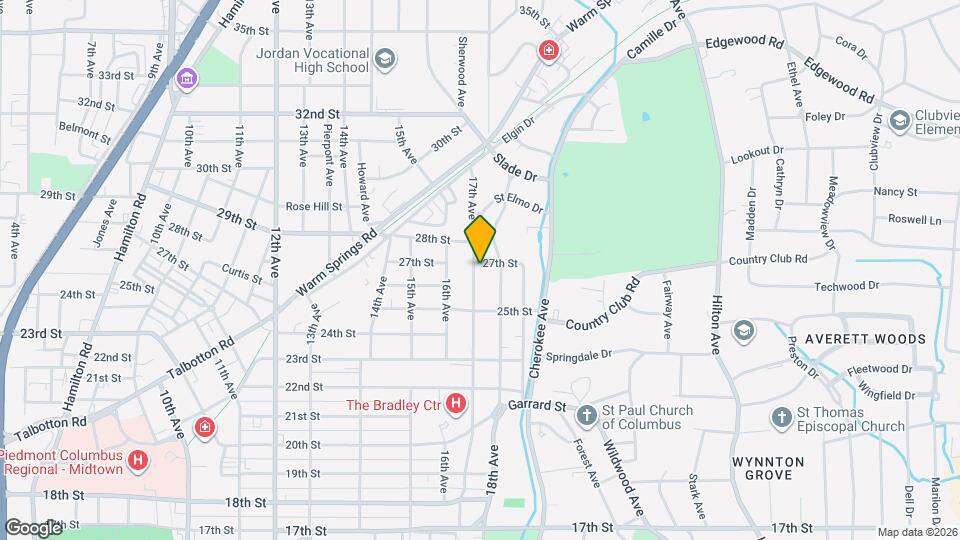 2618 17th Ave Map and Location Details