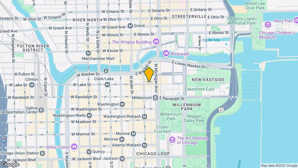 68 E Lake St Map and Location Details