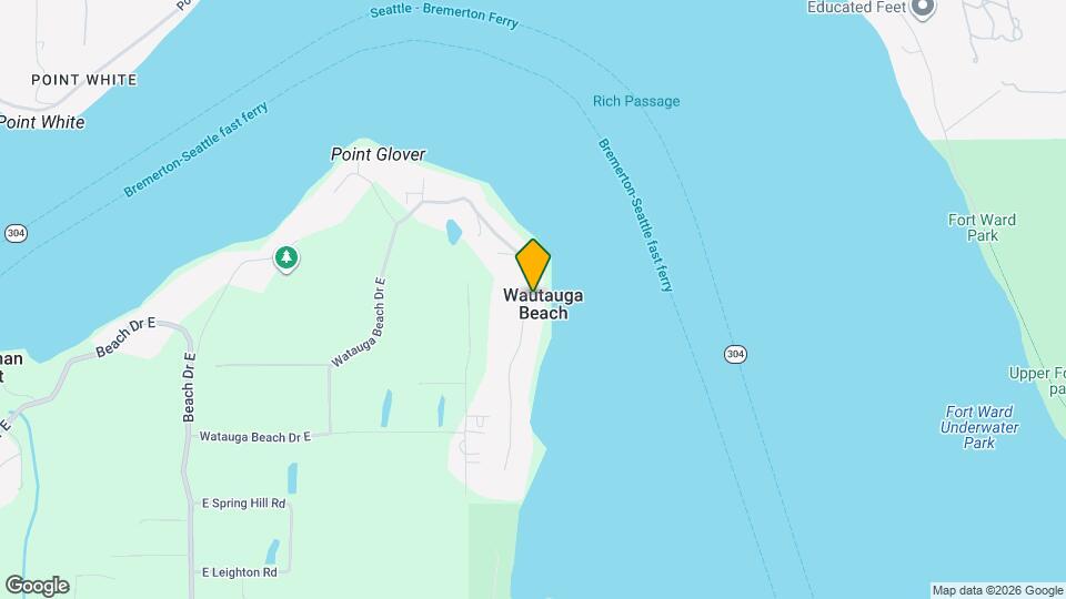 5765 Watauga Beach Dr E Map and Location Details