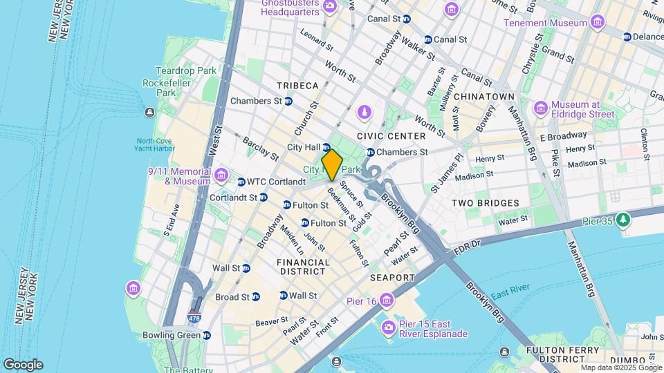 145 Nassau St Map and Location Details