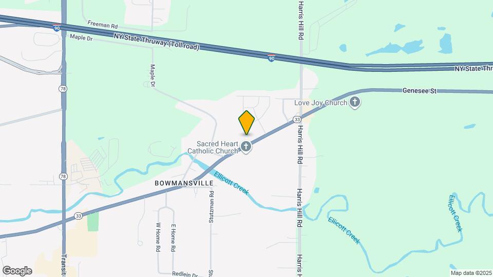 5334 Genesee St Map and Location Details
