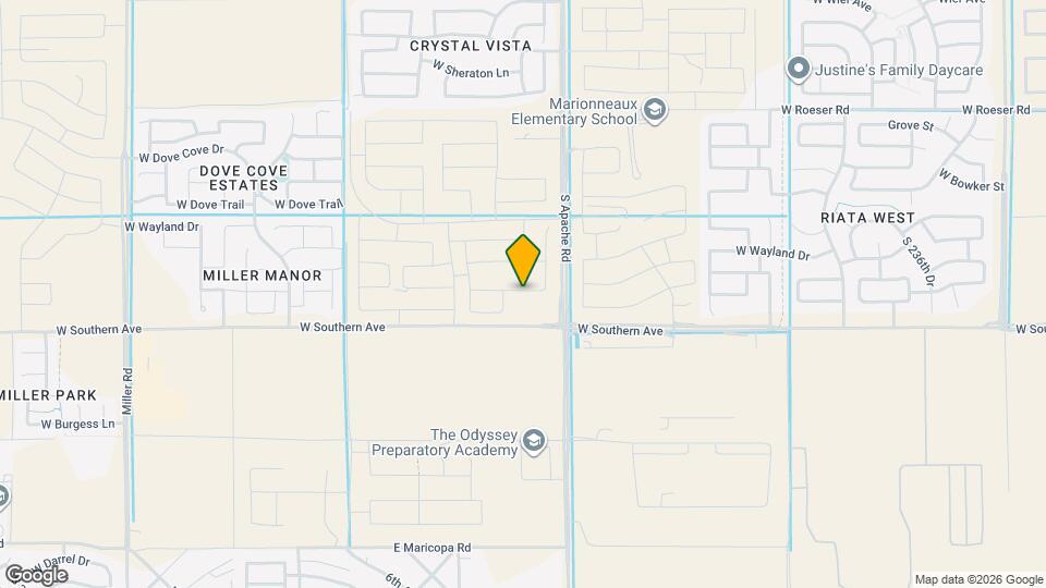 24367 W Jessica Ln Map and Location Details