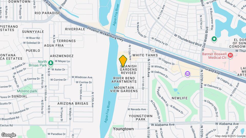 River Bend Apartments II Map and Location Details