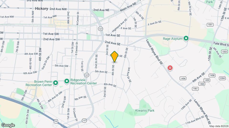 347 4th St SE Map and Location Details