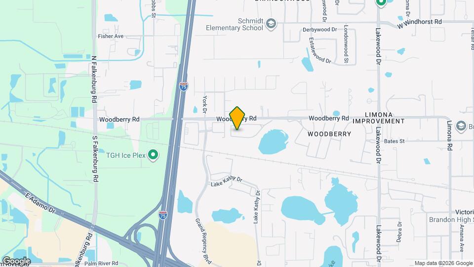 2375 Lake Woodberry Cir Map and Location Details